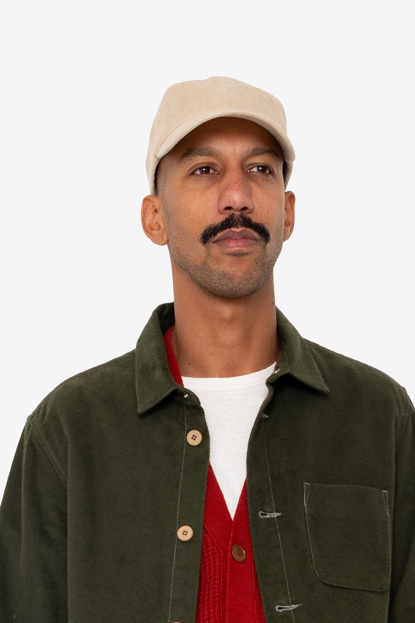 Corduroy Cap - Stone