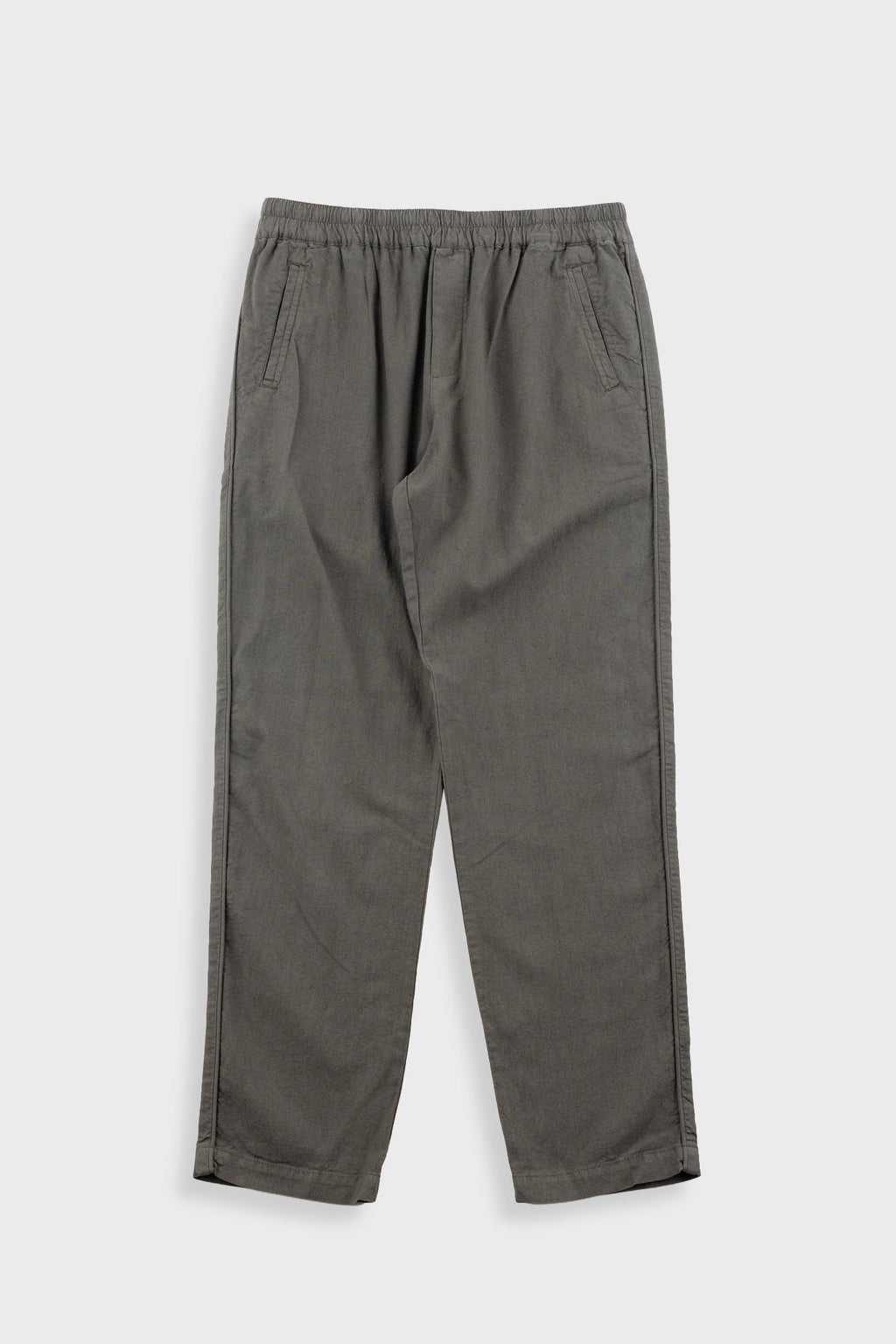 Cotton Linen Trouser - Dark Sage
