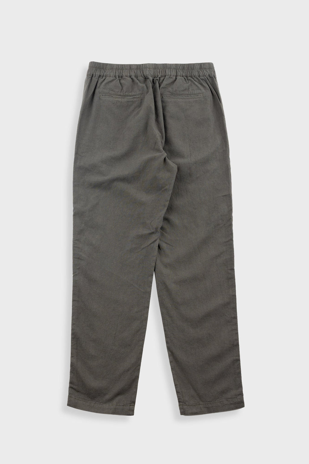Cotton Linen Trouser - Dark Sage