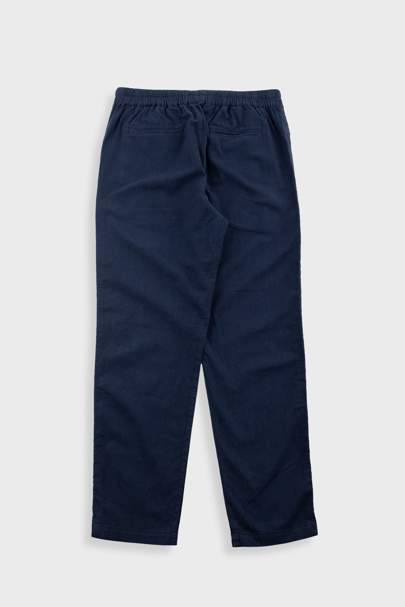 Cotton Linen Trouser - Dark Navy