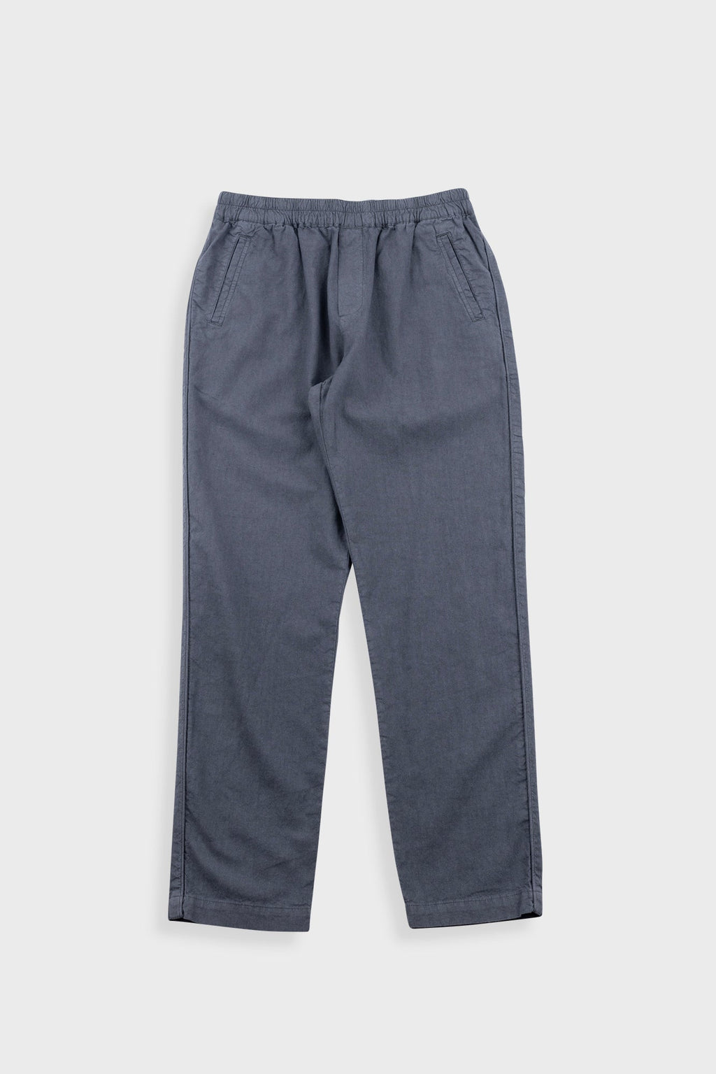 Cotton Linen Trouser - Charcoal