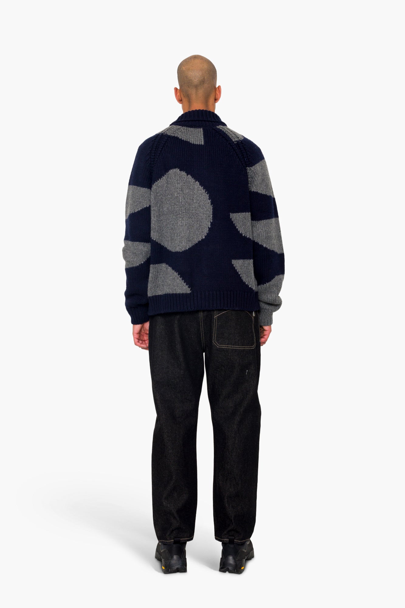 Curve Cardigan - Navy