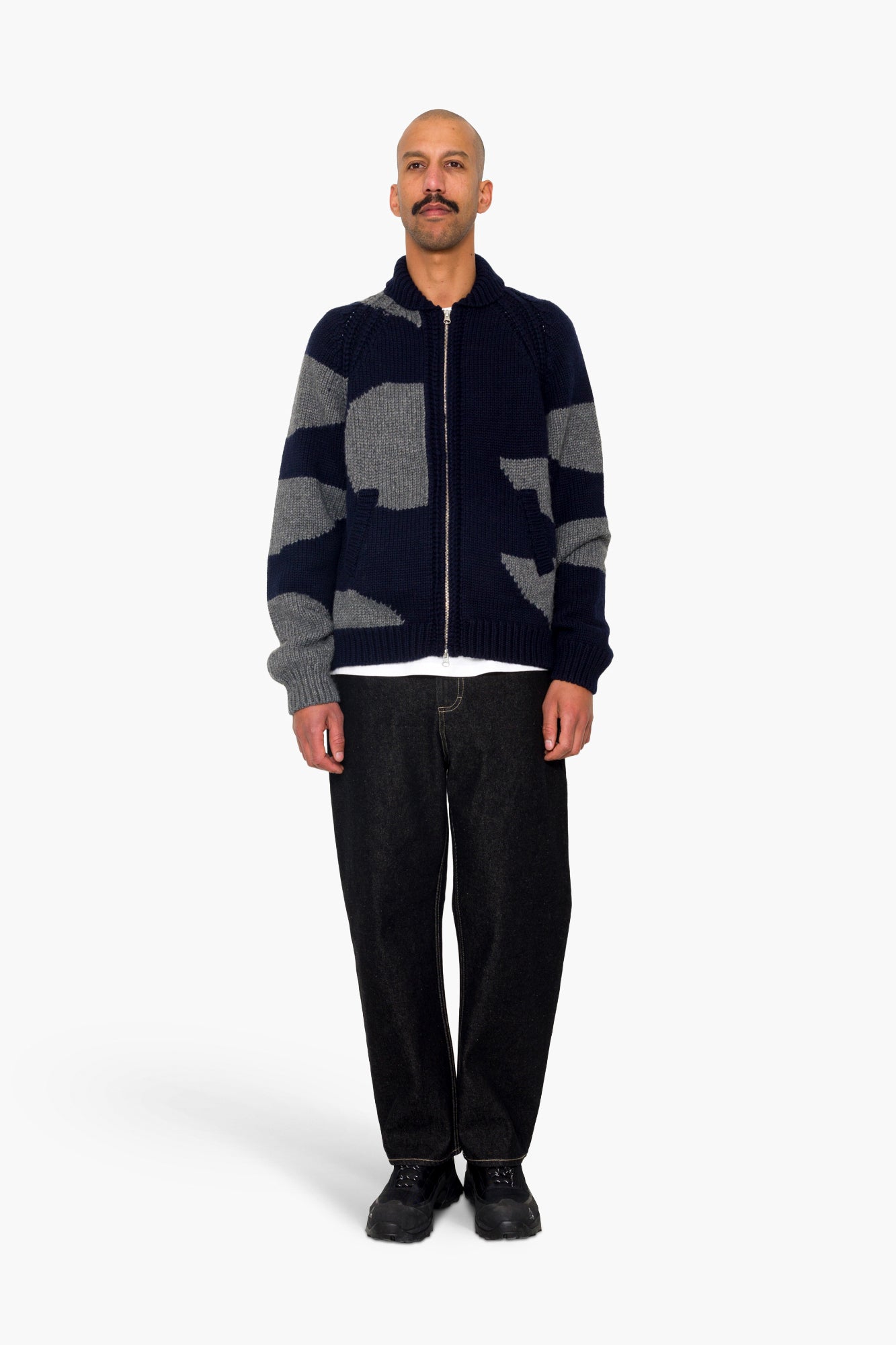 Curve Cardigan - Navy