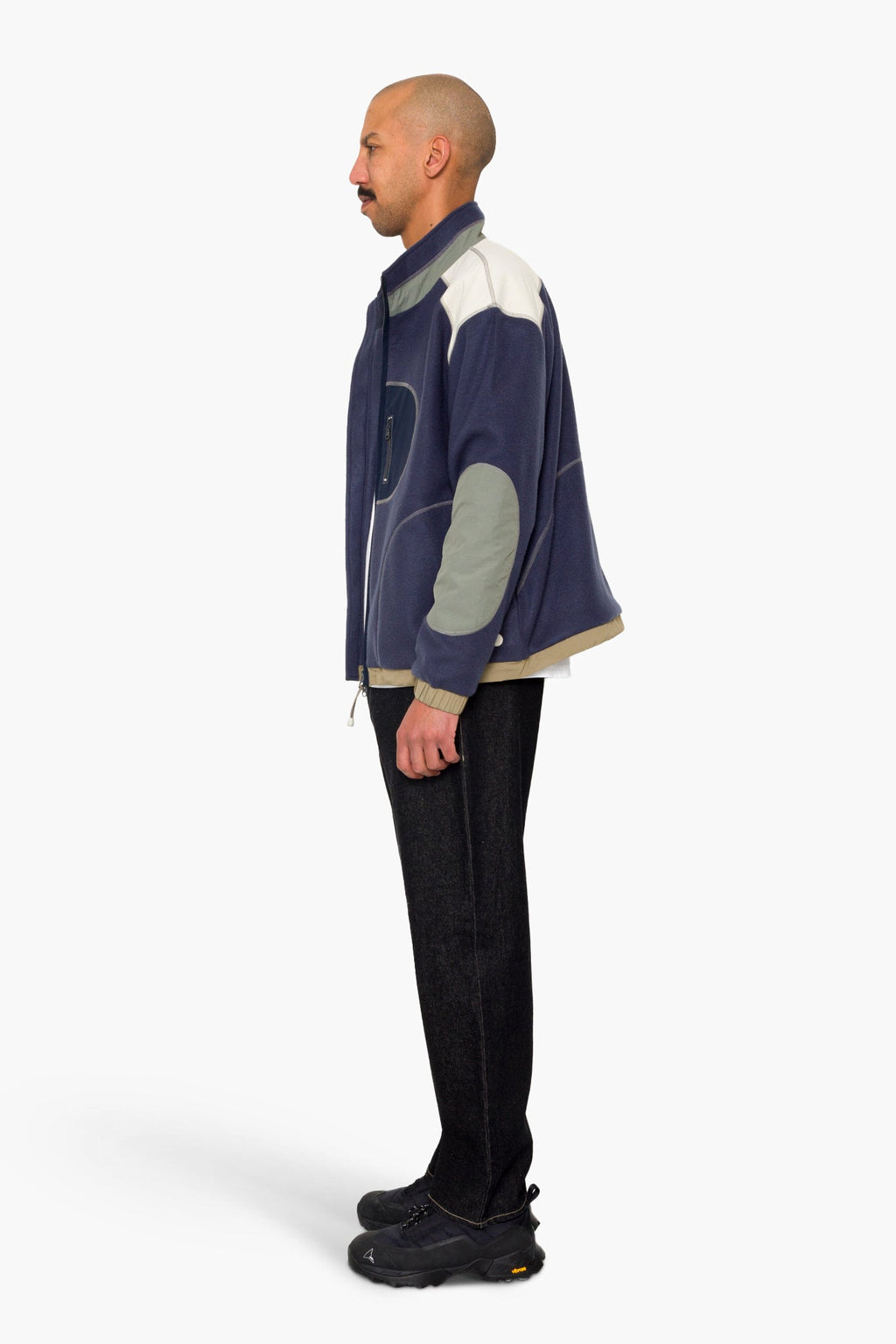 Curve Fleece - Navy Smoke