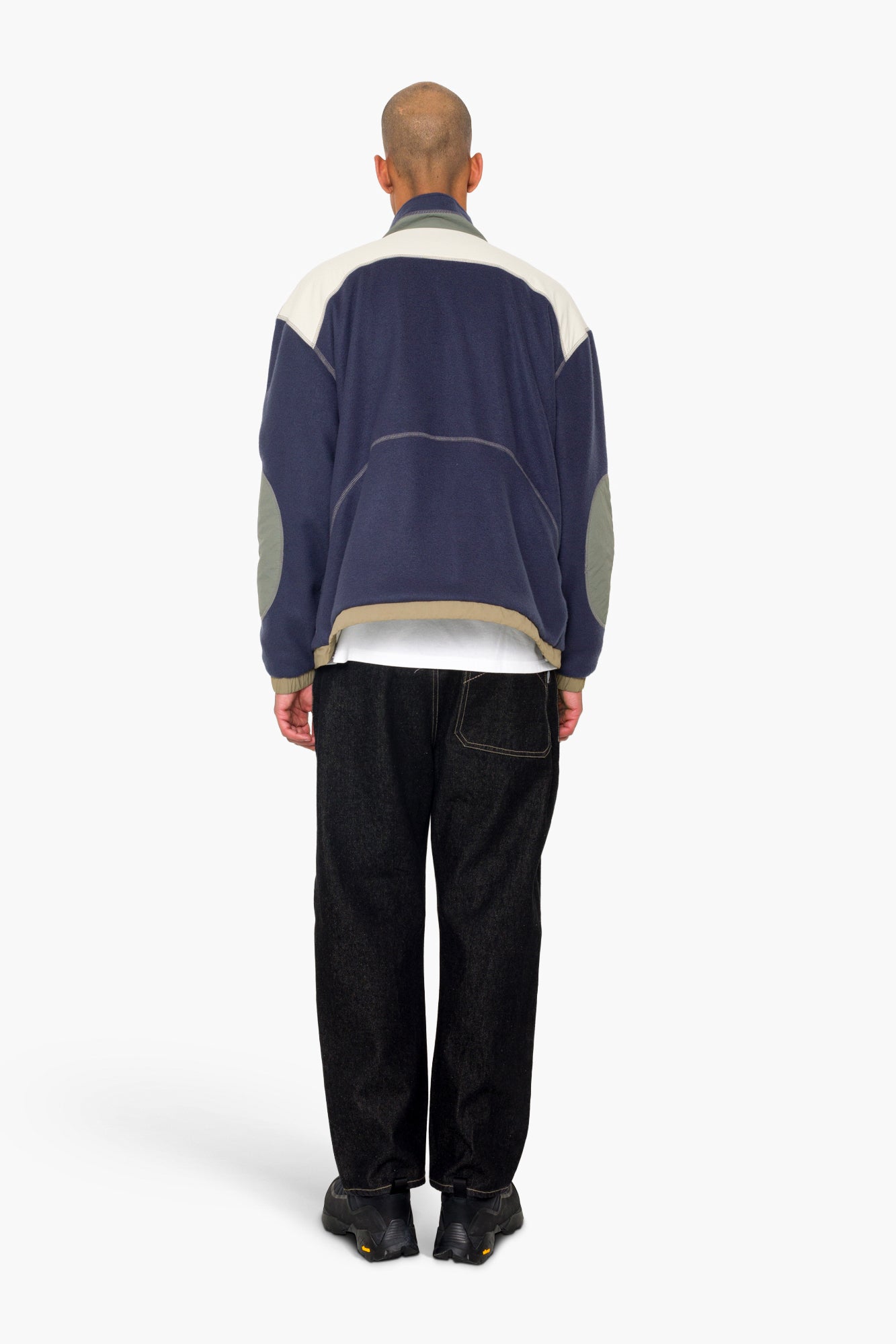 Curve Fleece - Navy Smoke