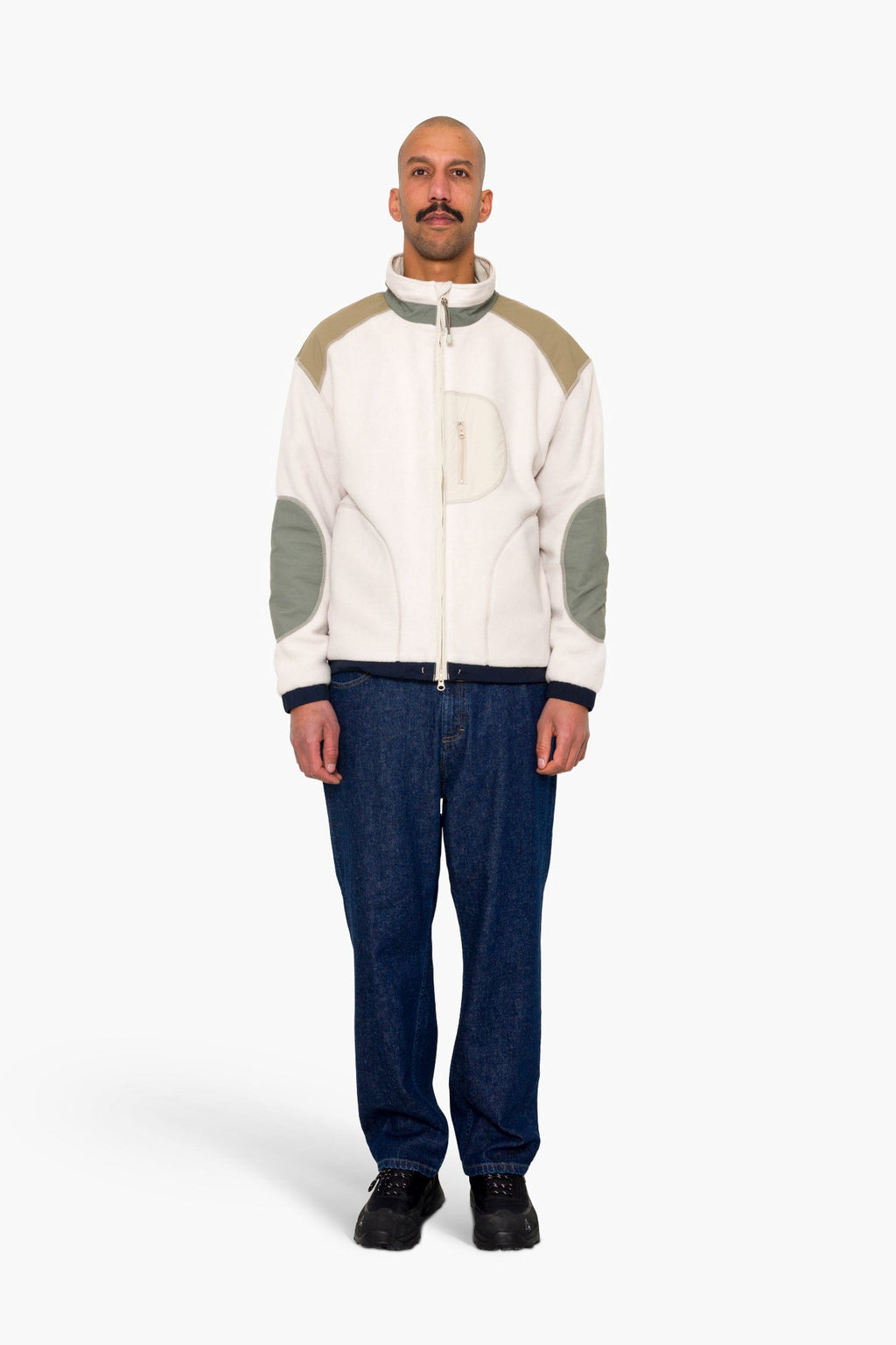 Curve Fleece - Stone