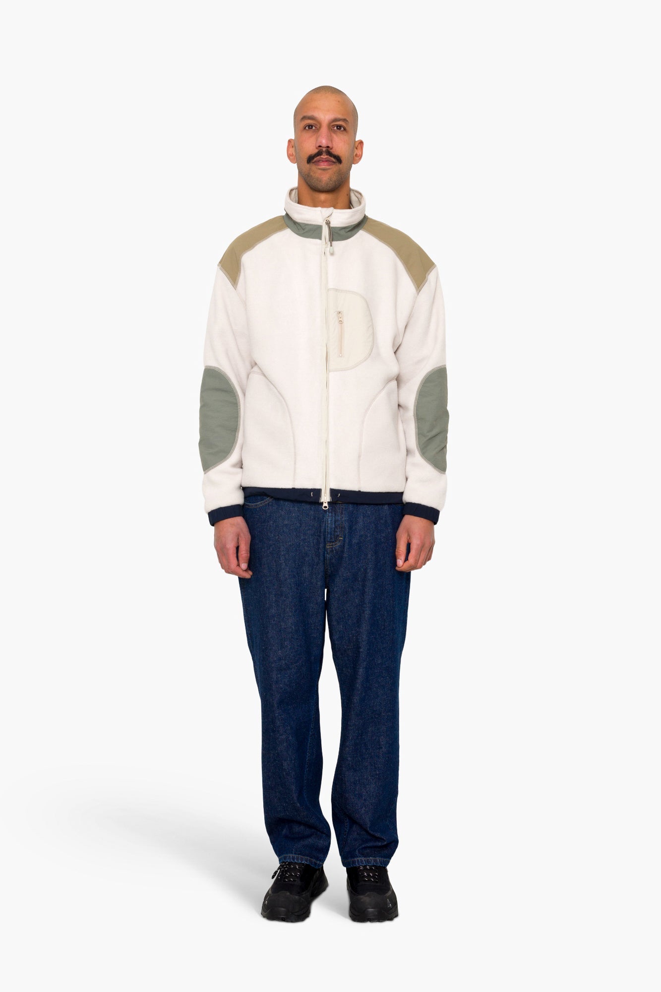 Curve Fleece - Stone