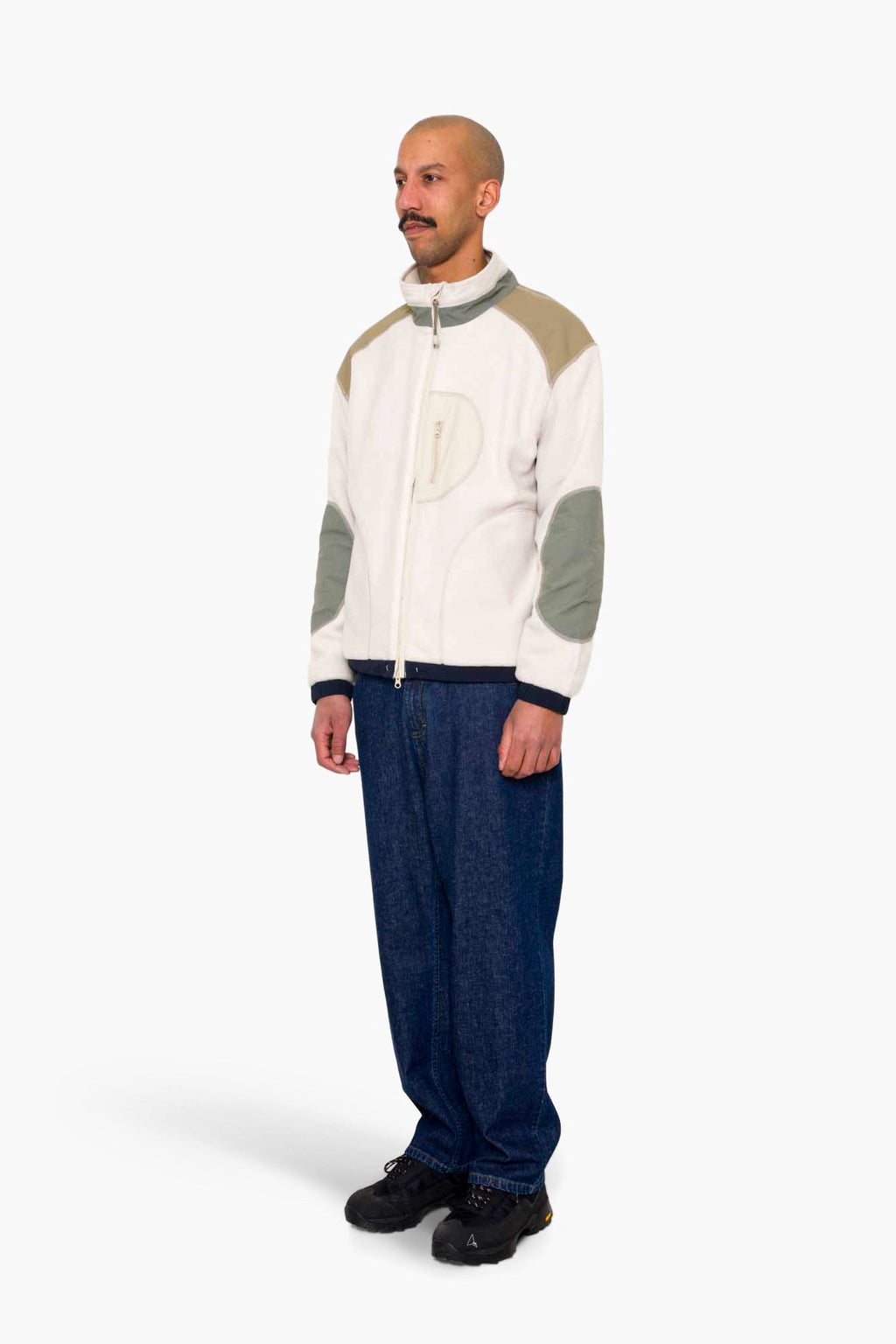 Curve Fleece - Stone