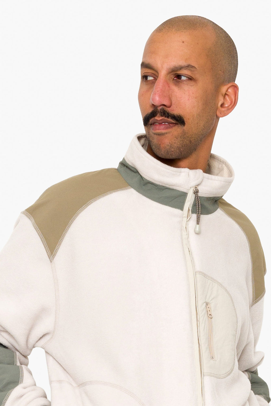 Curve Fleece - Stone