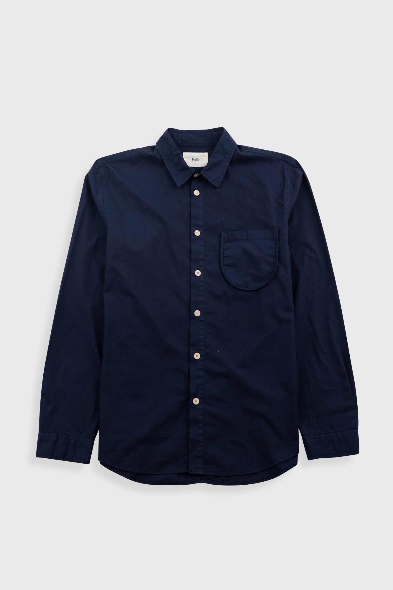 Curve Shirt - Deep Navy