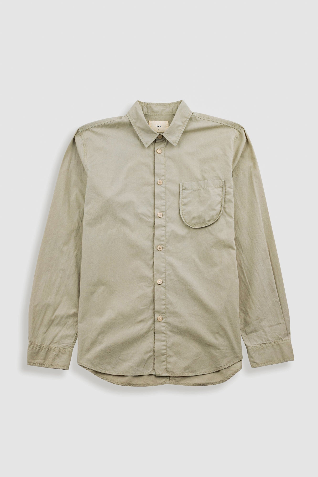 Curve Shirt - Silver Sage