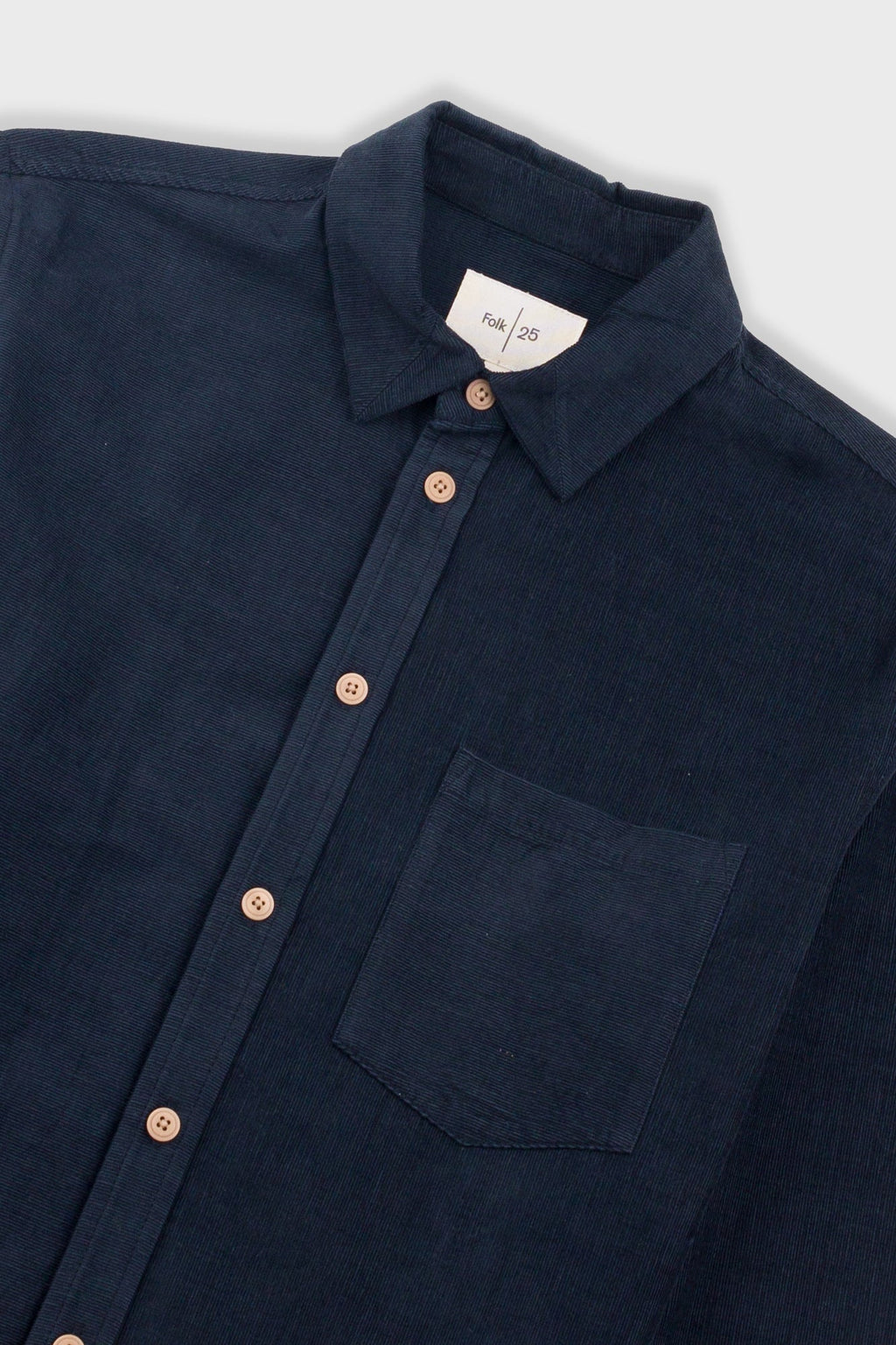 Direction Babycord Shirt - Dark Navy