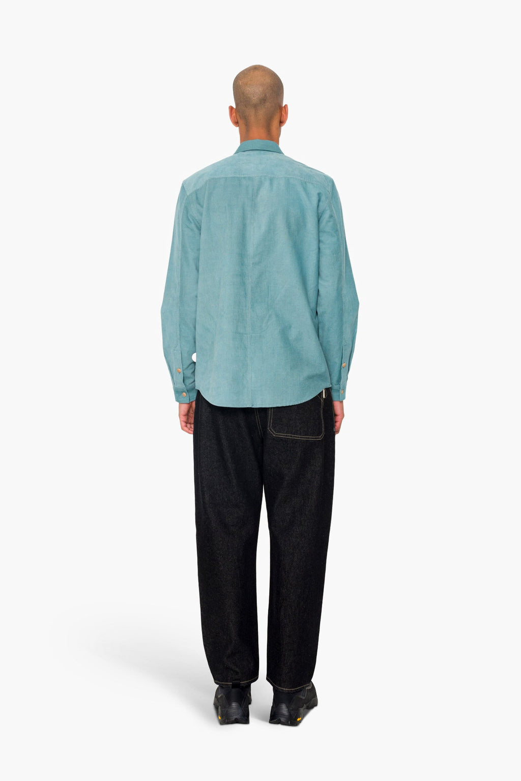 Direction Babycord Shirt - Dusty Green