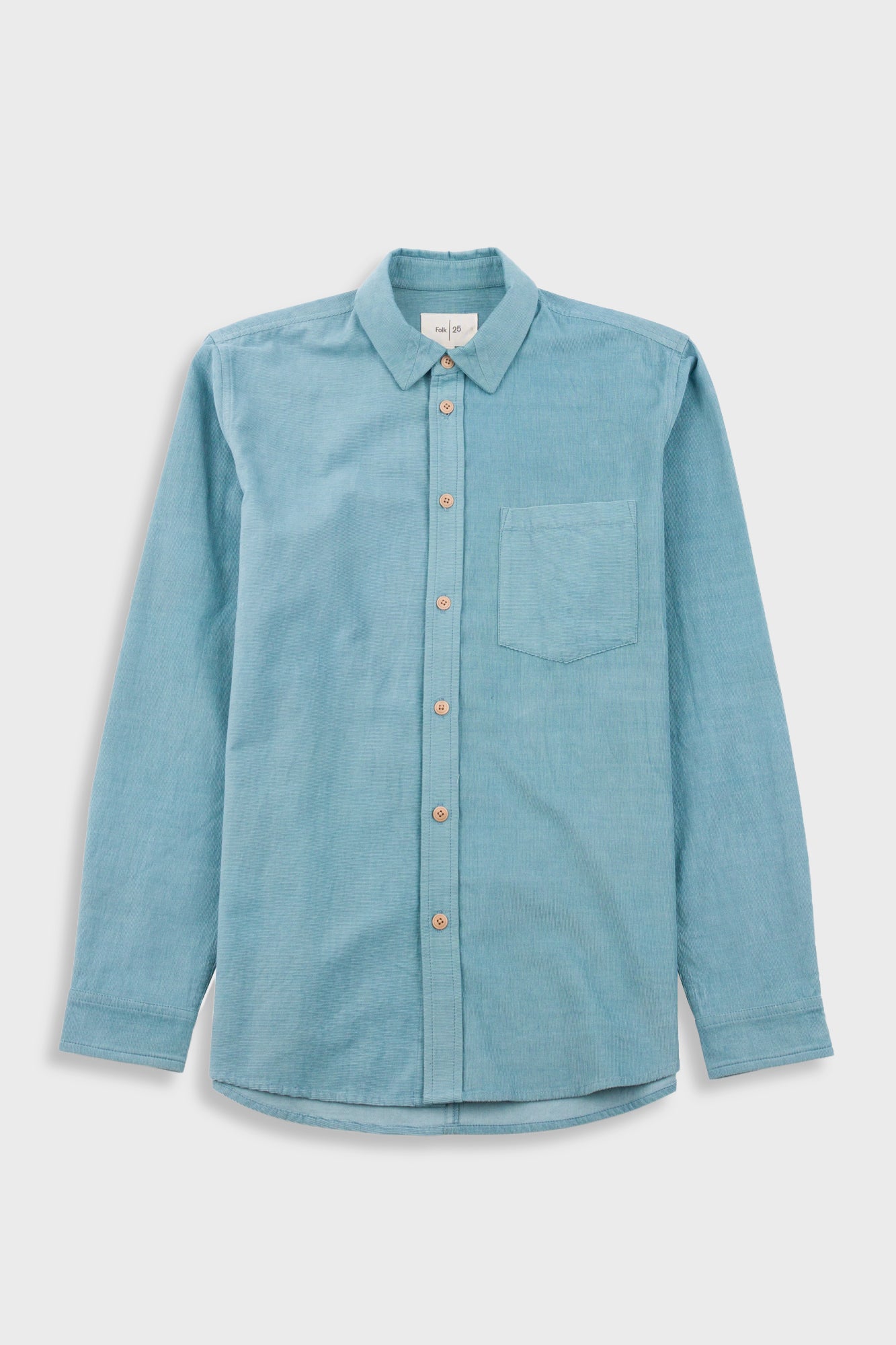 Direction Babycord Shirt - Dusty Green