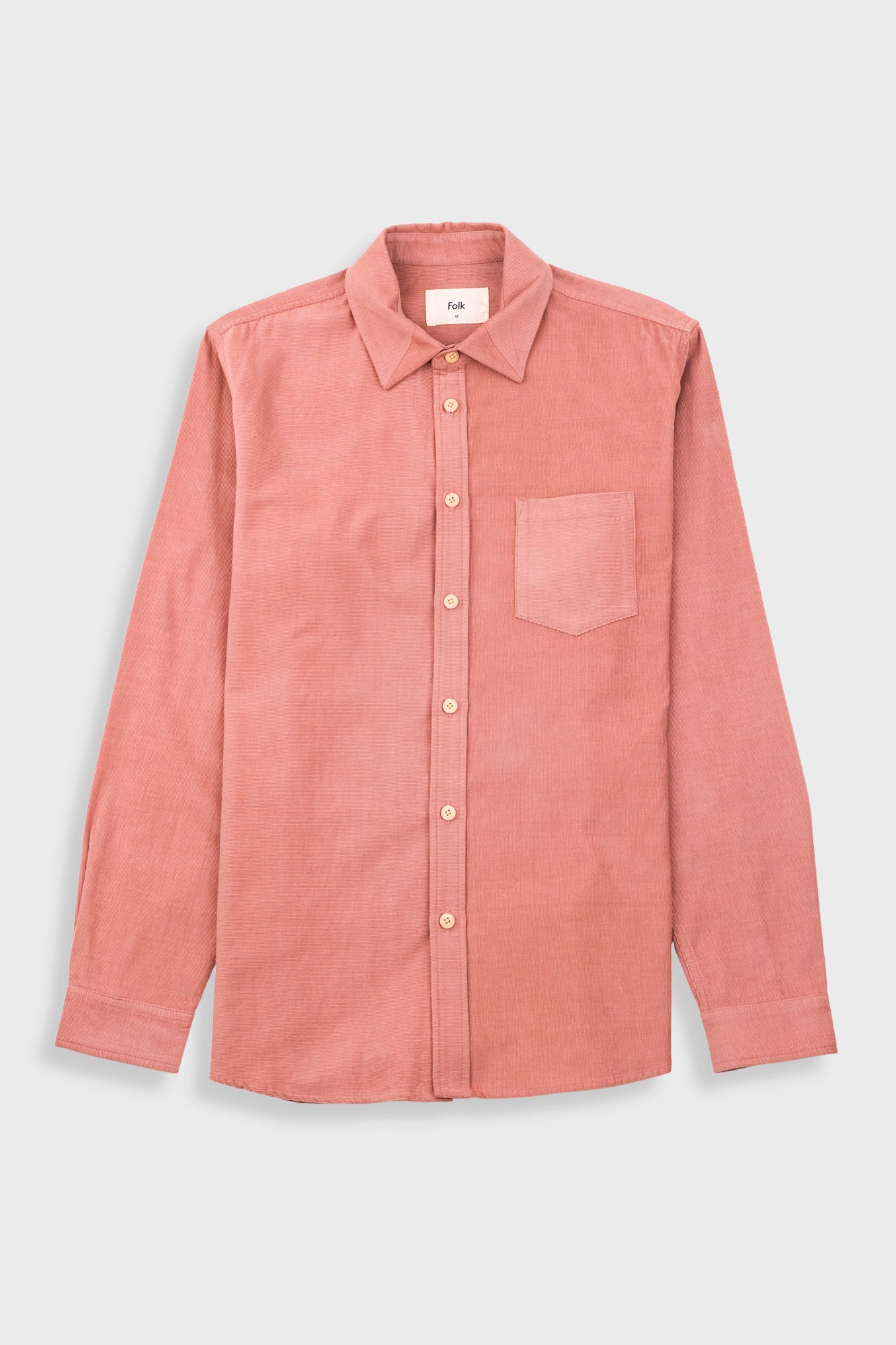 Direction Babycord Shirt - Dusty Pink