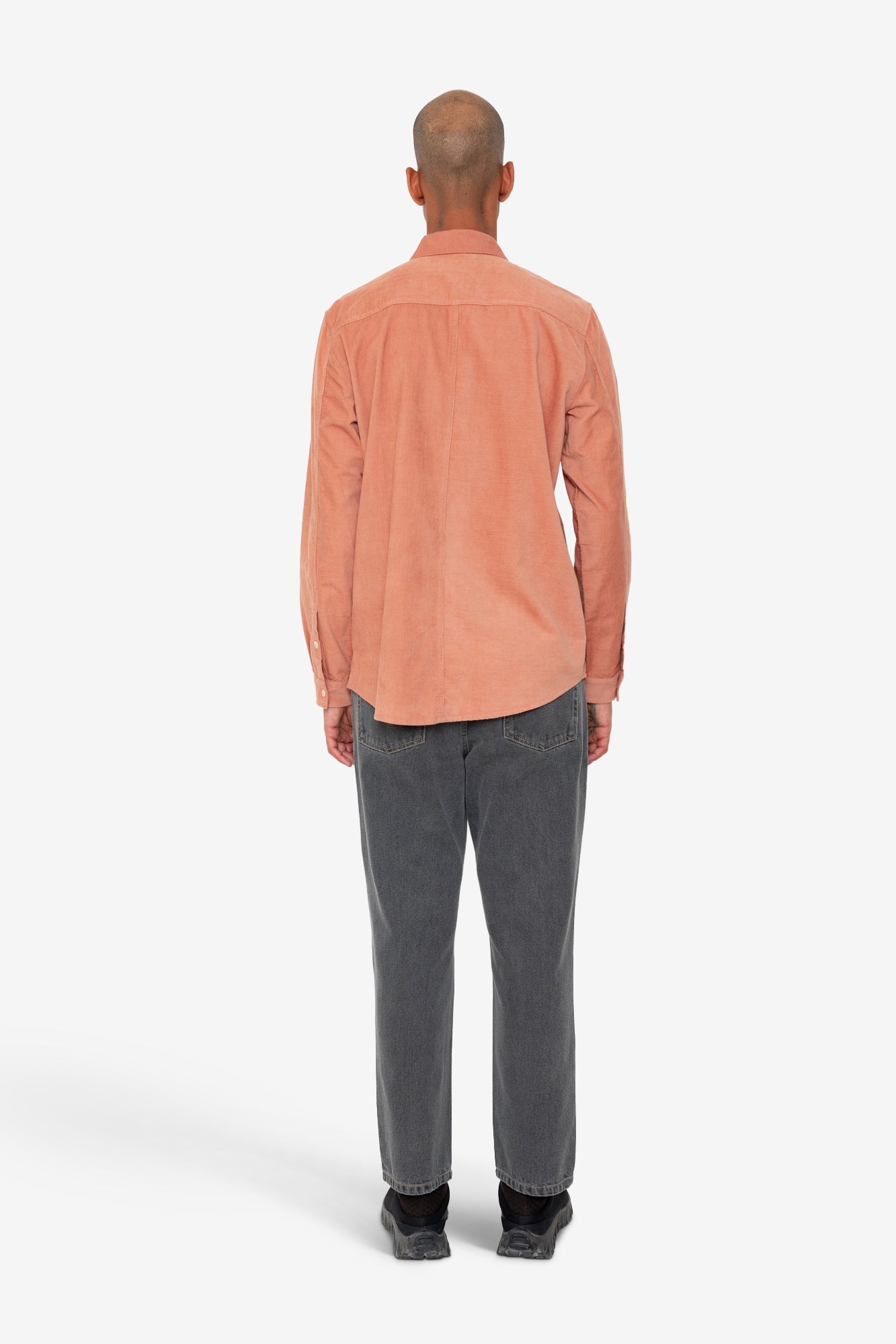 Direction Babycord Shirt - Dusty Pink