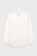 Direction Babycord Shirt - Ecru Embroidery