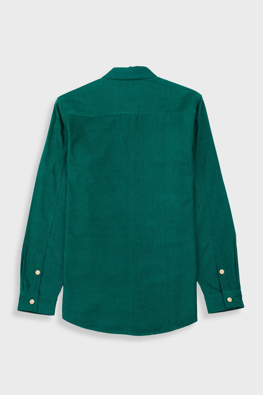 Direction Babycord Shirt - Phthalo Green
