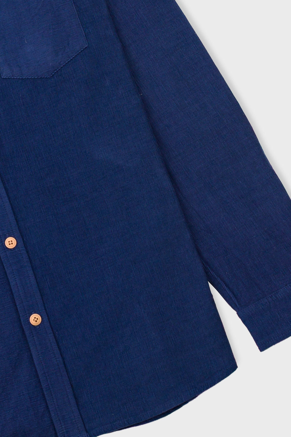 Direction Babycord Shirt - Washed Ink
