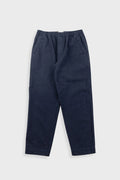 Drawcord Assembly Pant - Dark Navy Cotton Linen