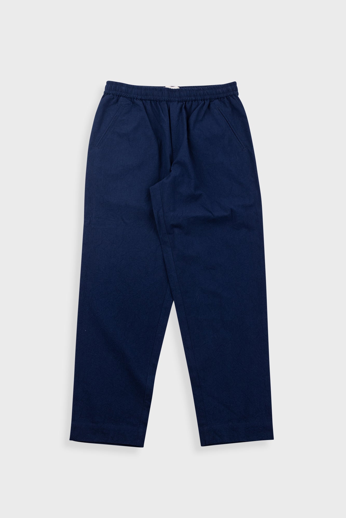 Drawcord Assembly Pant - Dark Navy Crinkle