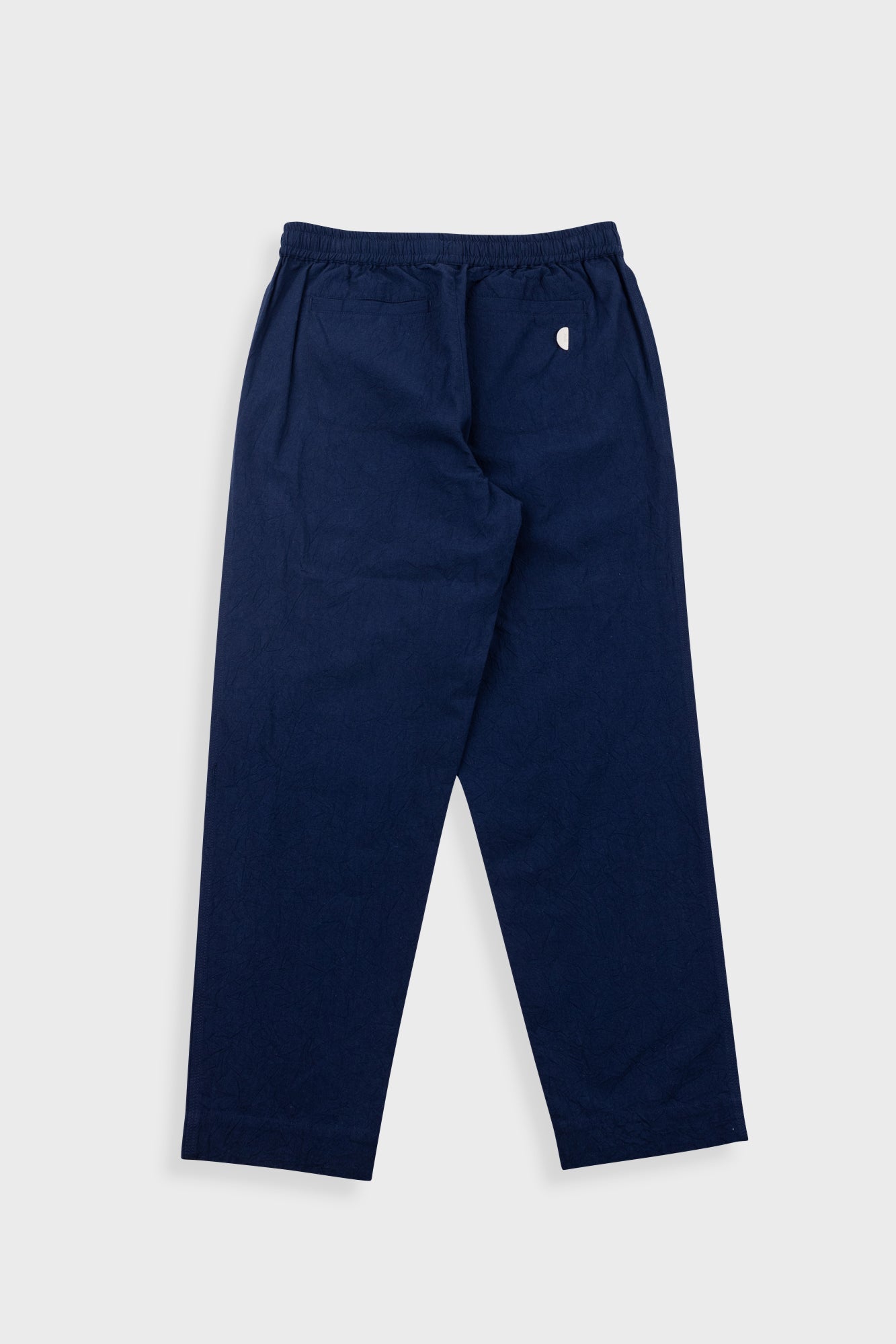 Drawcord Assembly Pant - Dark Navy Crinkle