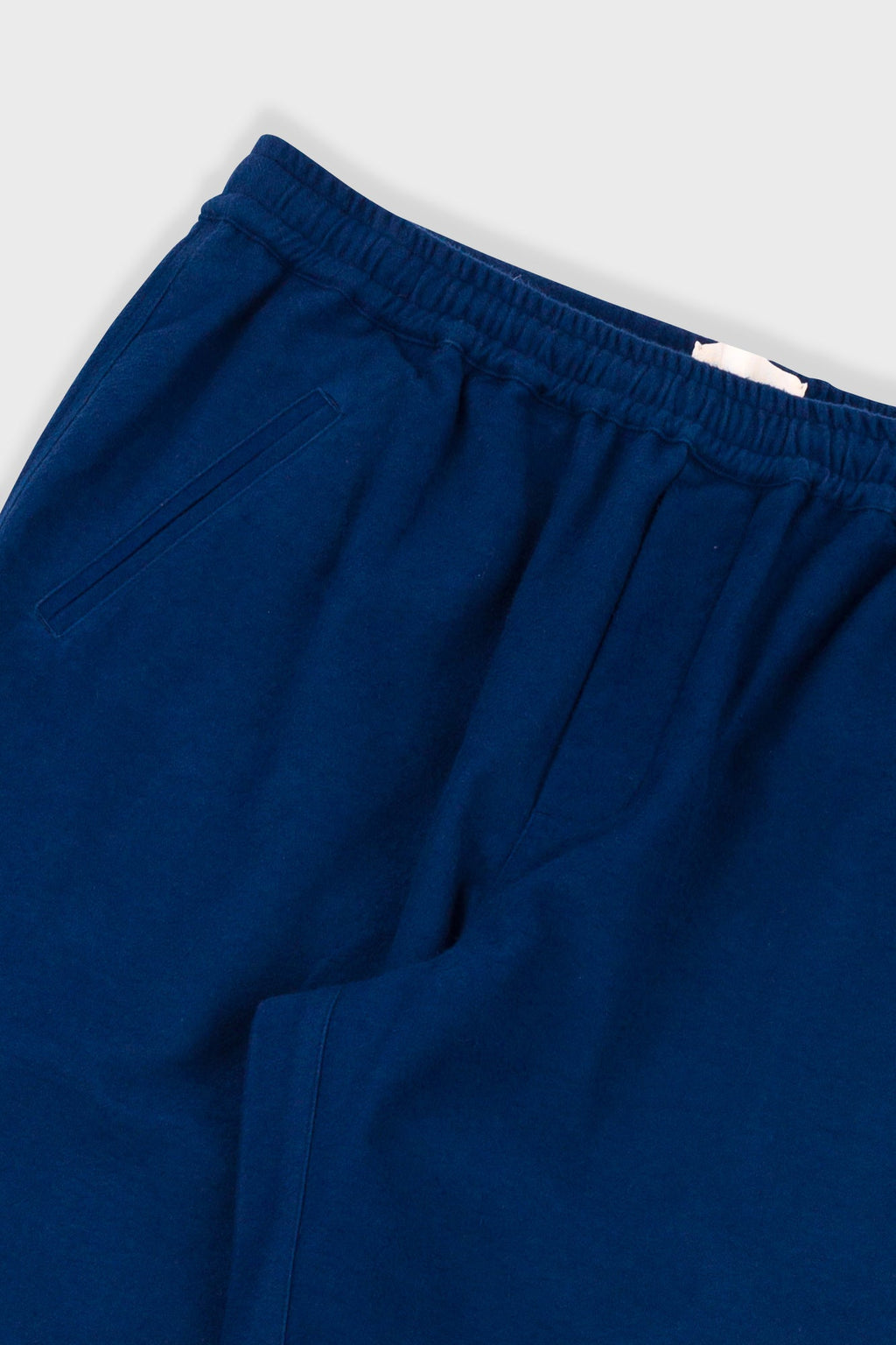 Drawcord Assembly Pant - Ink Blue Moleskin