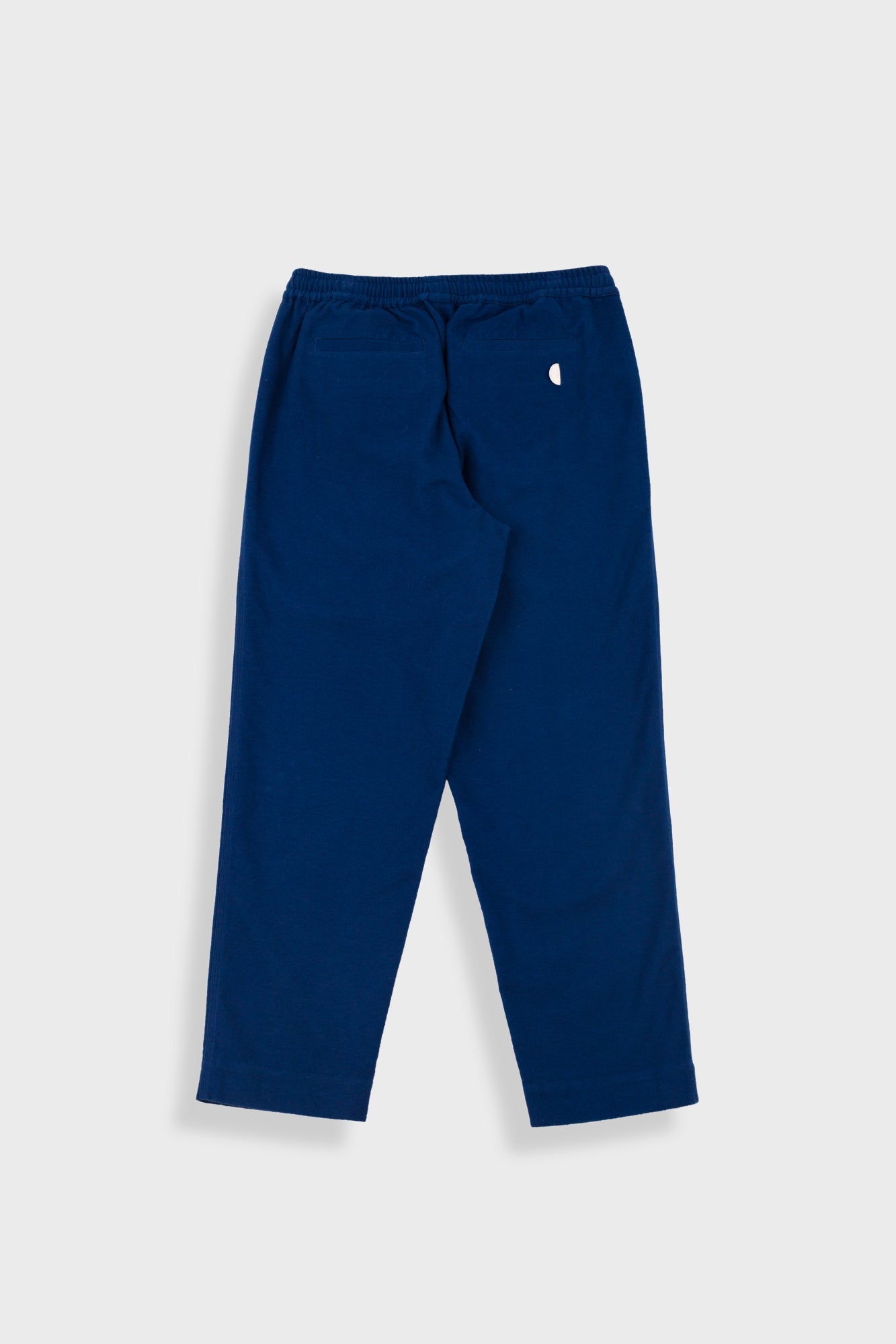 Drawcord Assembly Pant - Ink Blue Moleskin