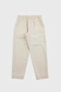 Drawcord Assembly Pant - Natural Linen Cotton Canvas
