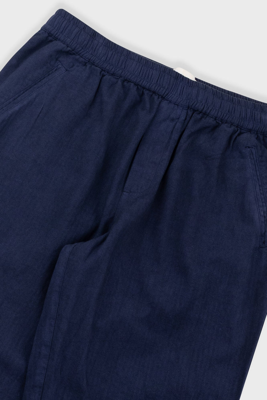 Drawcord Assembly Pant - Navy Herringbone