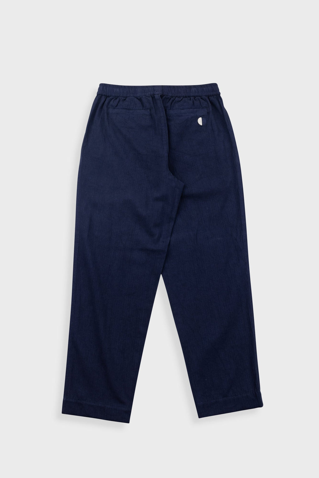 Drawcord Assembly Pant - Navy Herringbone