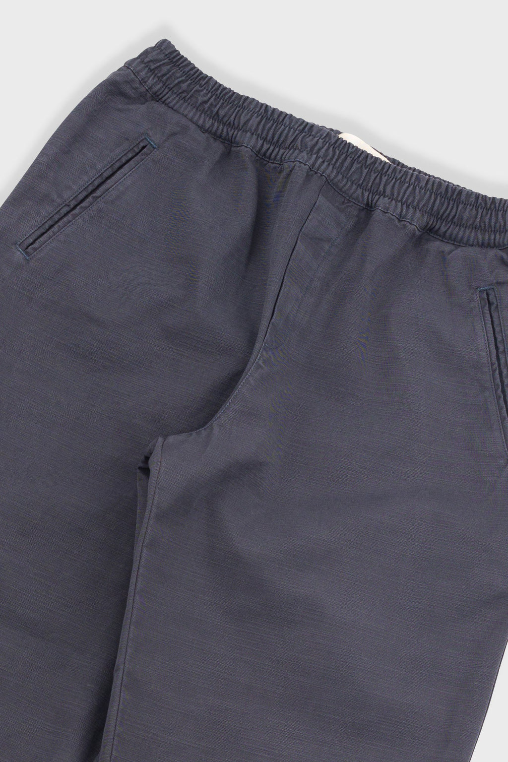 Drawcord Assembly Pant - Soft Black Slub