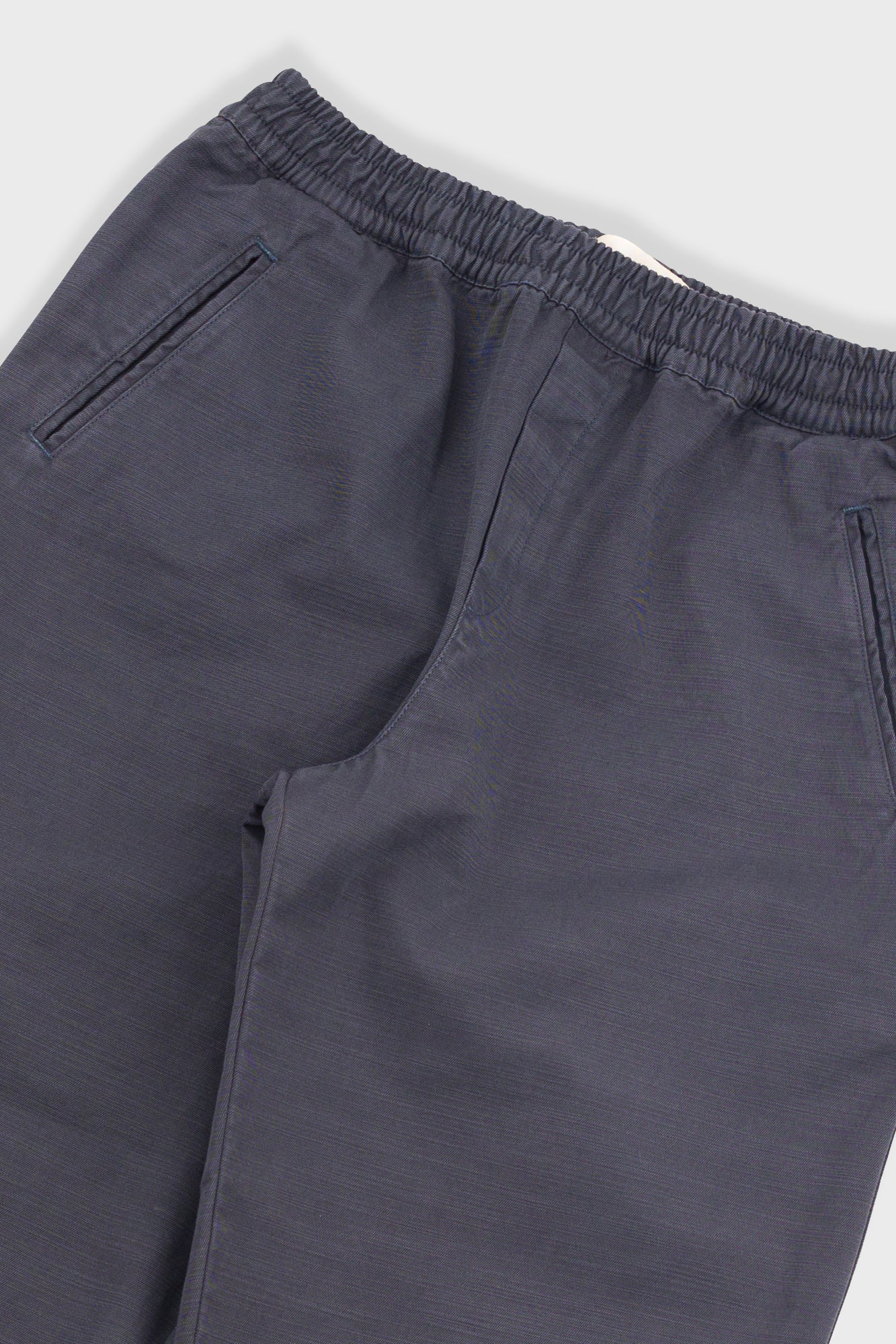 Drawcord Assembly Pant - Soft Black Slub