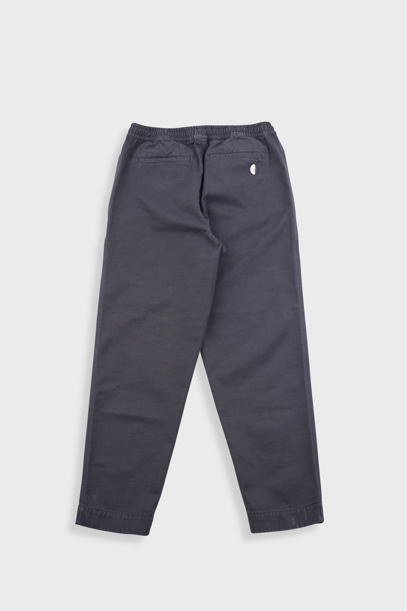 Drawcord Assembly Pant - Soft Black Slub