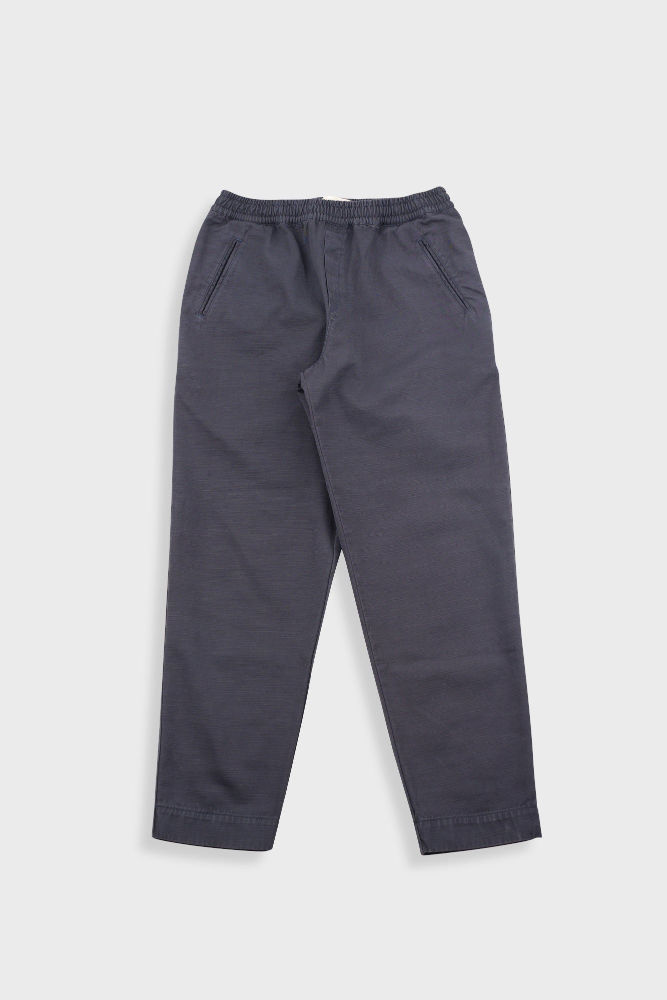 Drawcord Assembly Pant - Soft Black Slub