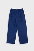 Drawcord Loose Trouser - Rich Navy Ripstop