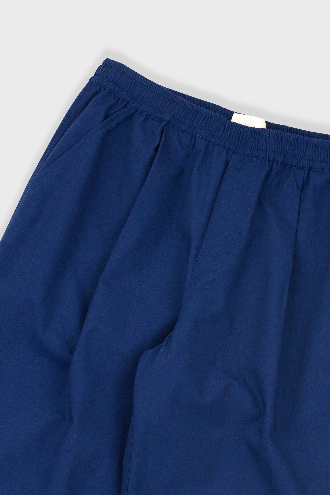Drawcord Loose Trouser - Rich Navy Ripstop