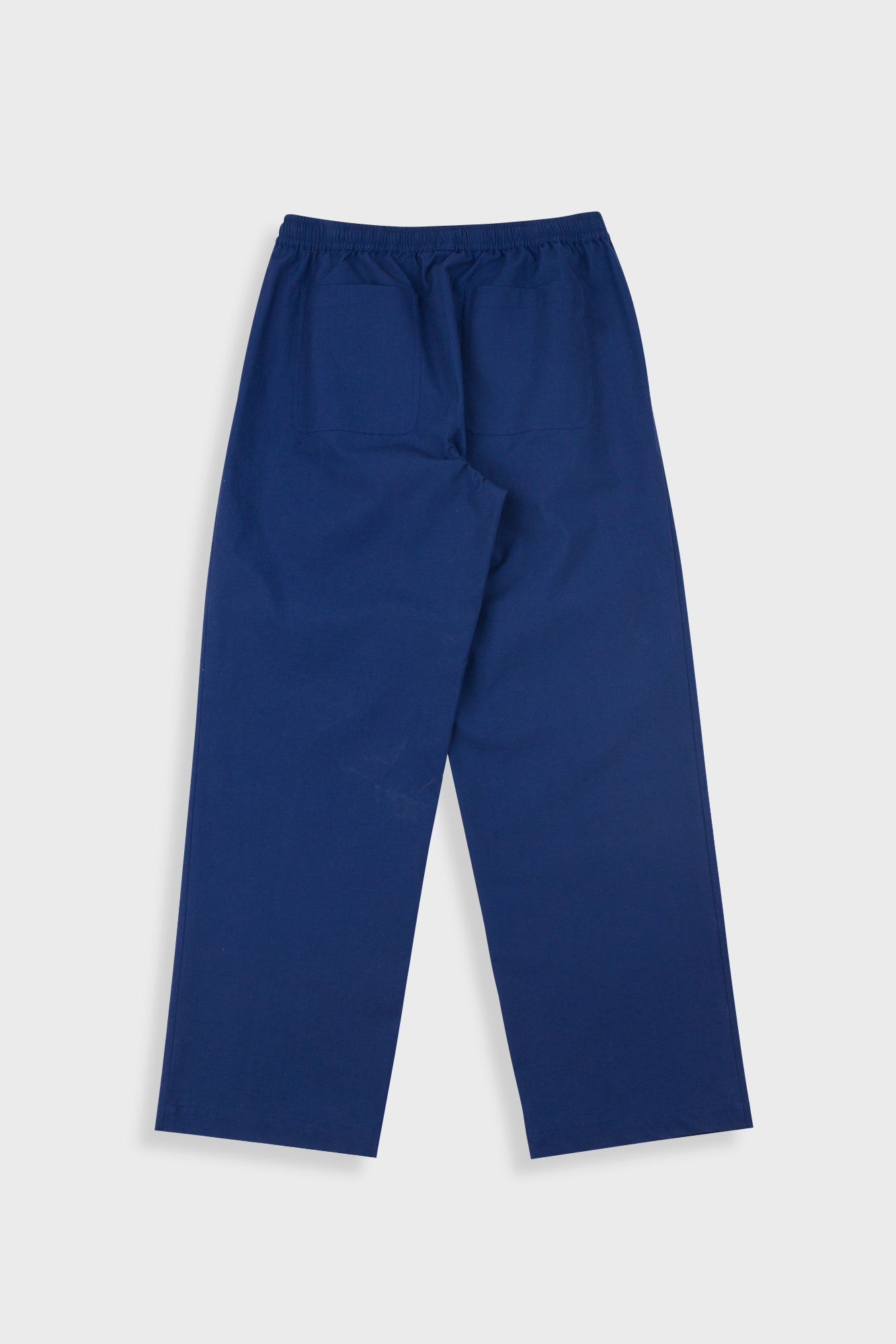 Drawcord Loose Trouser - Rich Navy Ripstop