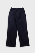 Drawcord Loose Trousers - Black