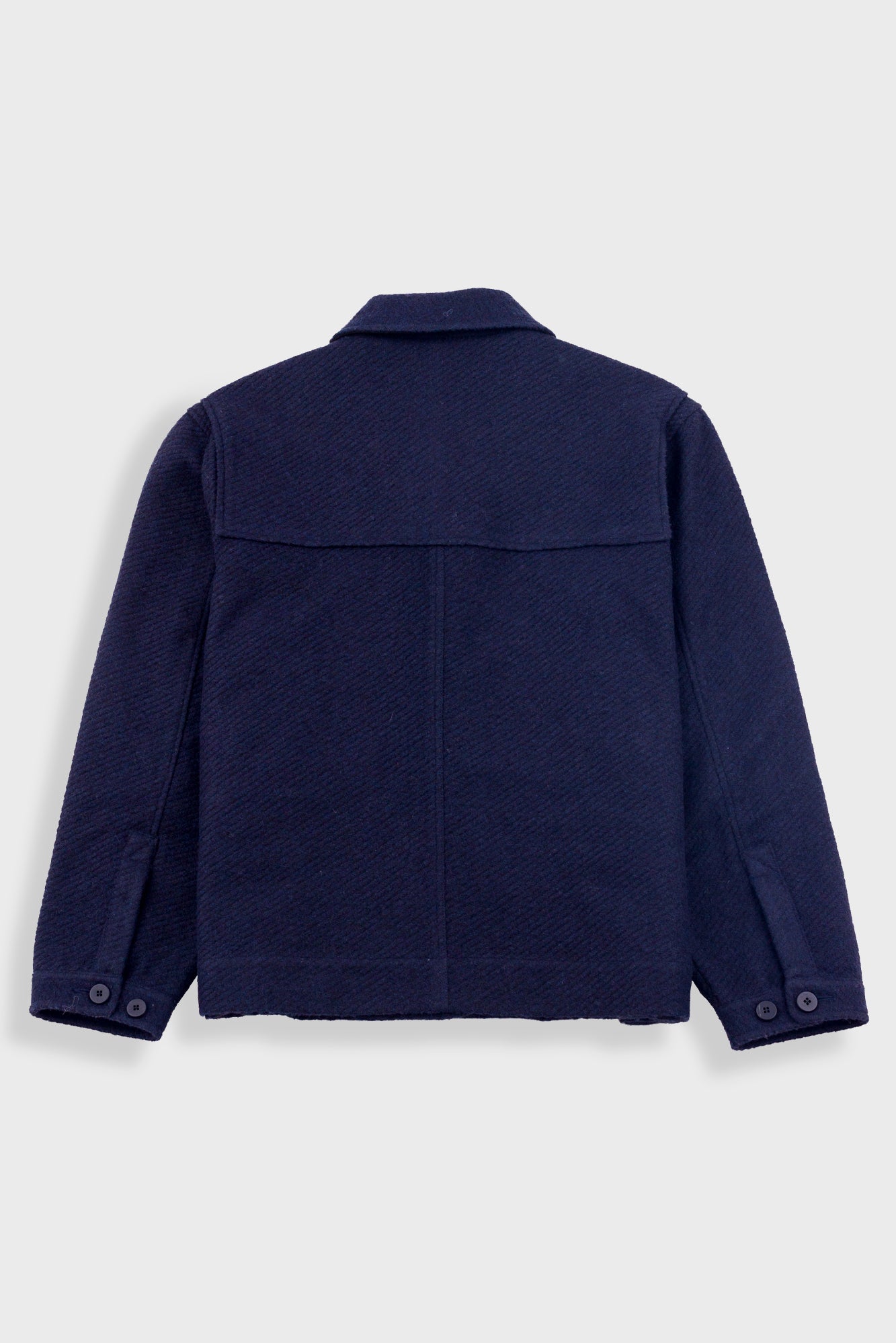 Duffle Coat - Navy Wool Twill
