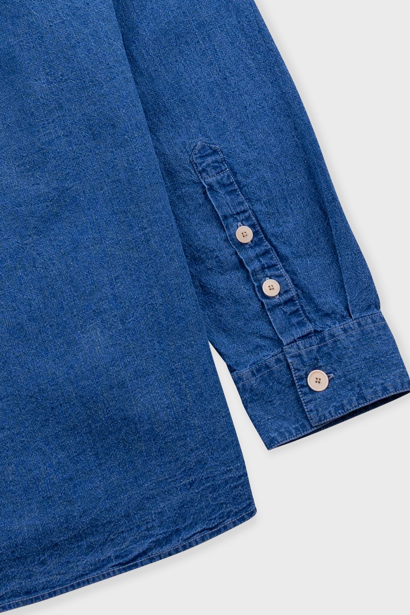 Easy Fit Shirt - Indigo Linen
