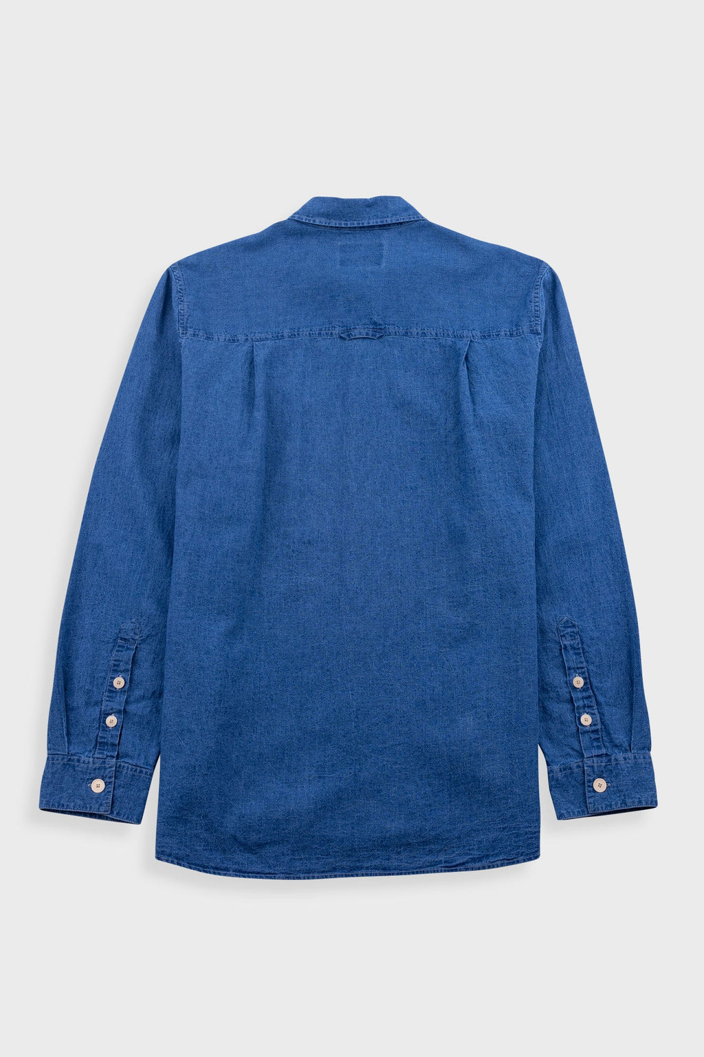 Easy Fit Shirt - Indigo Linen