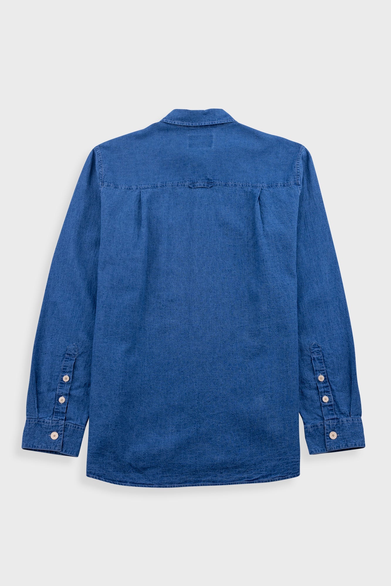 Easy Fit Shirt - Indigo Linen
