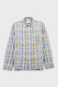 Easy Fit Shirt - Yellow Blue Cut Check