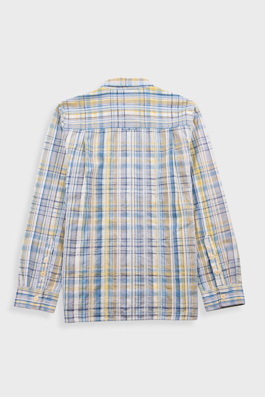 Easy Fit Shirt - Yellow Blue Cut Check