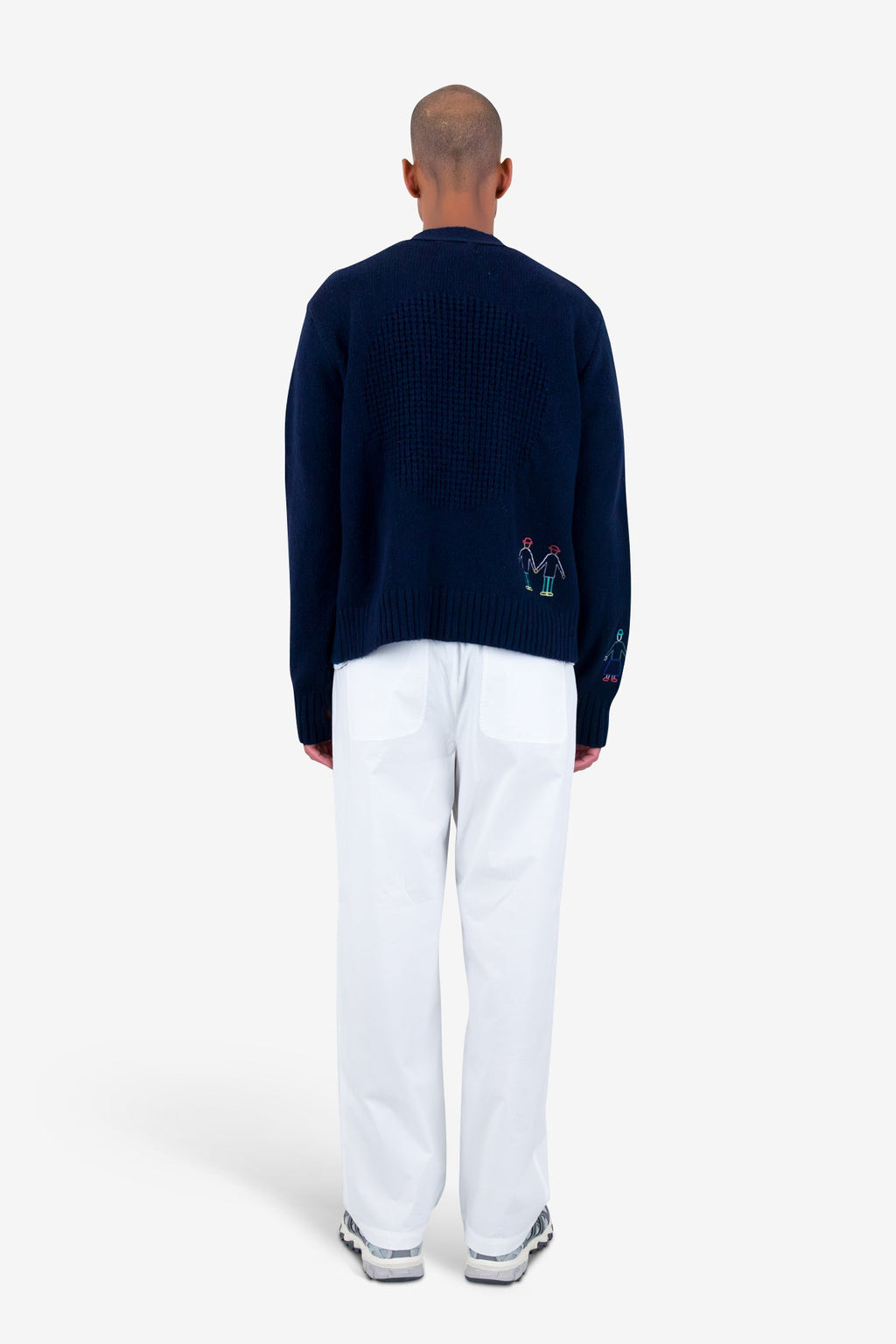People Cardigan - Navy Mix