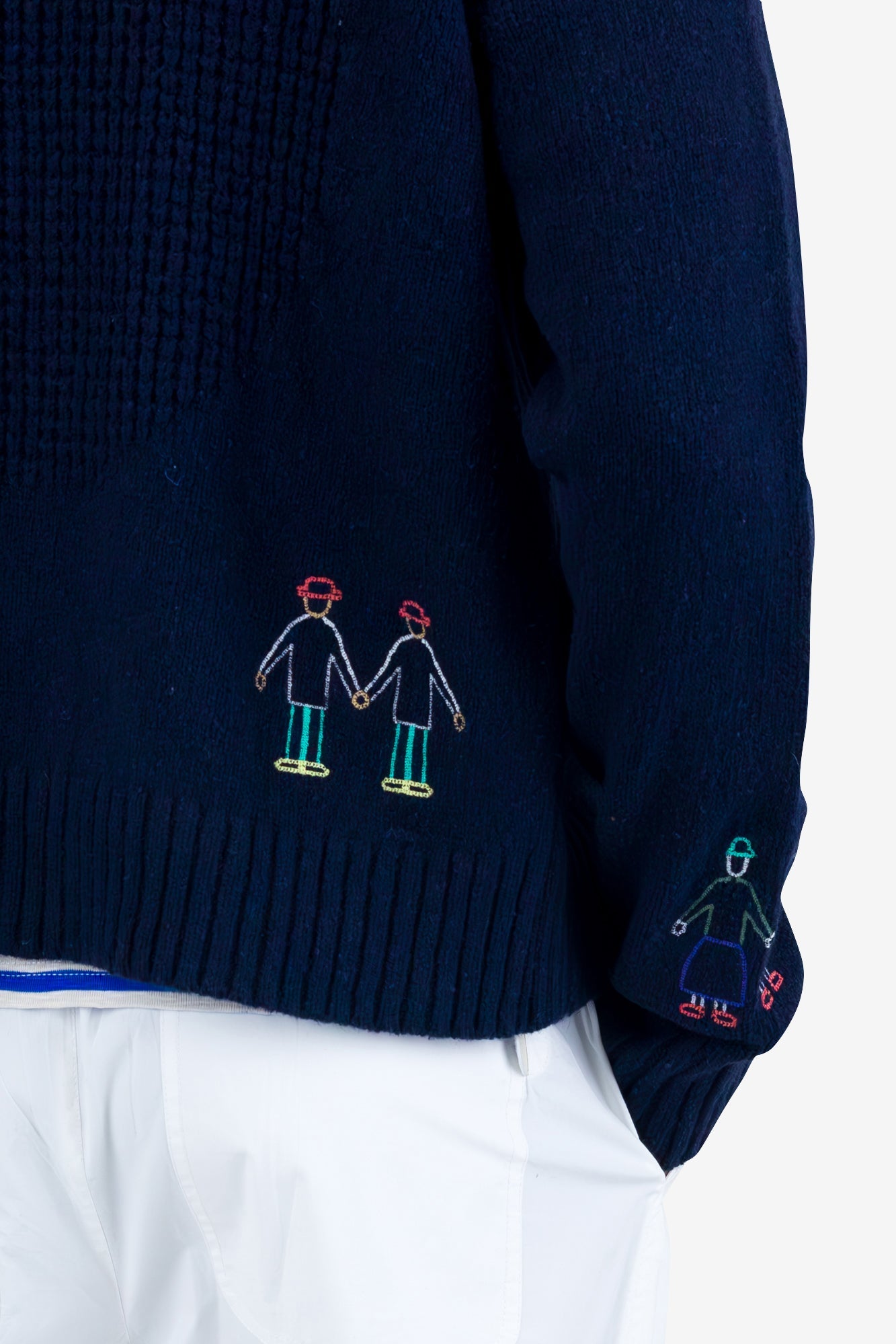 People Cardigan - Navy Mix