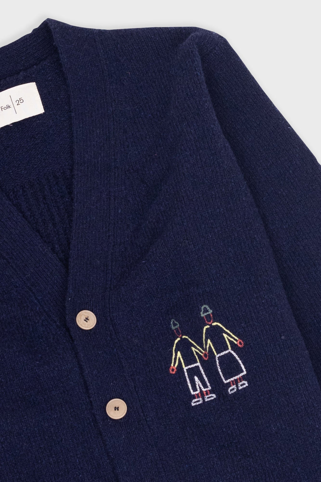 People Cardigan - Navy Mix