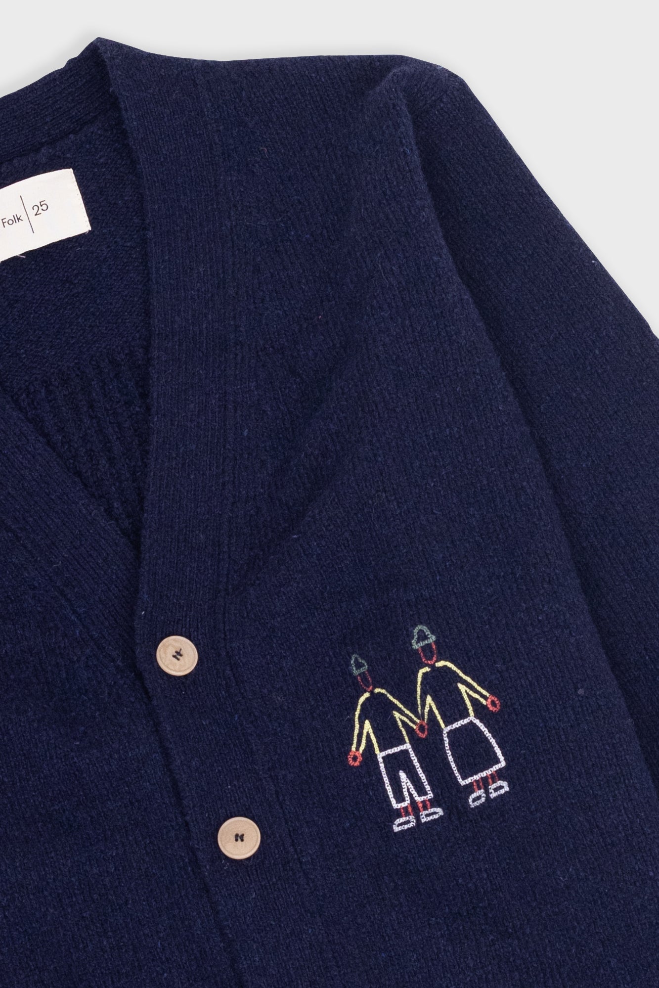 People Cardigan - Navy Mix