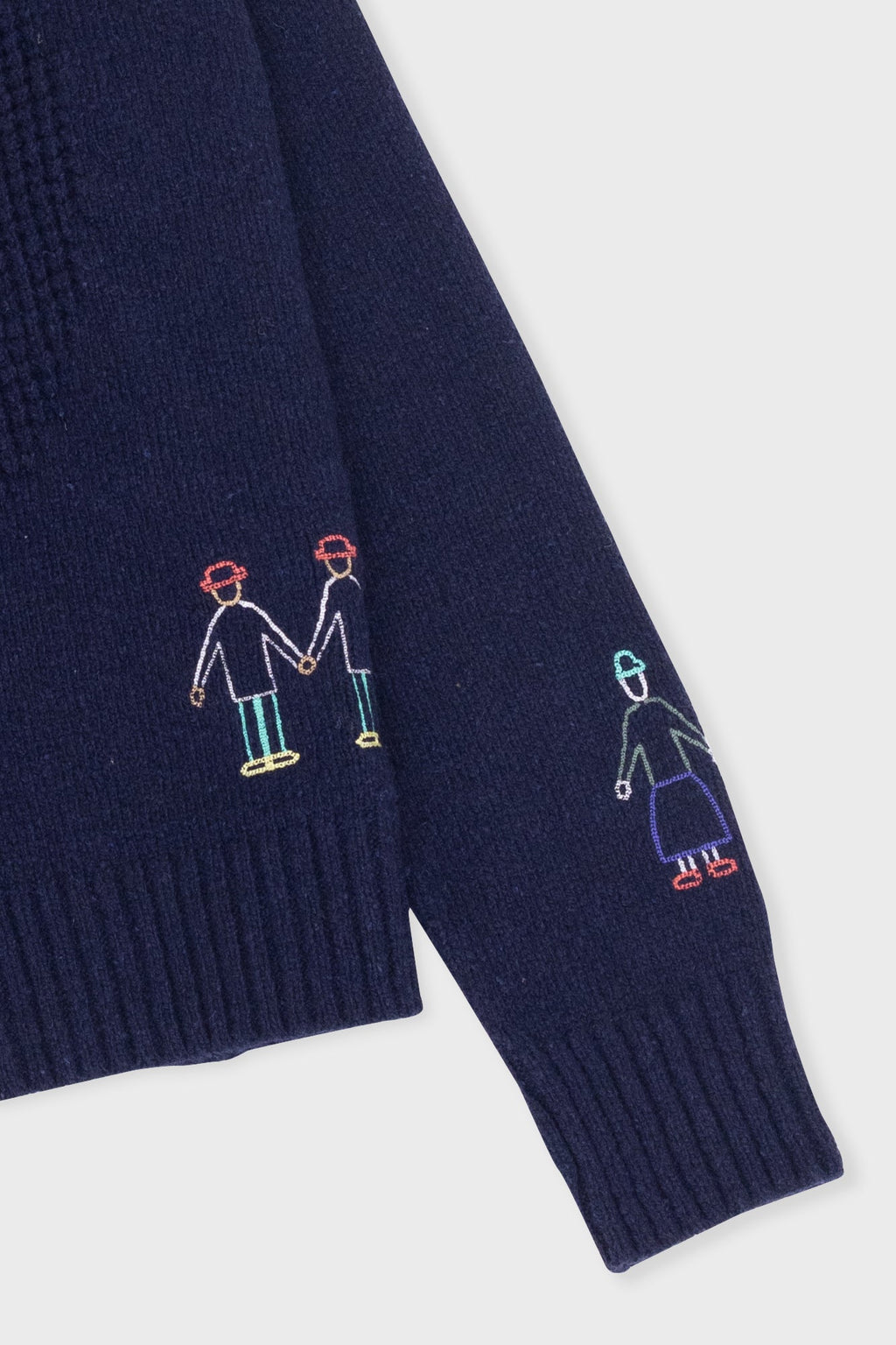 People Cardigan - Navy Mix